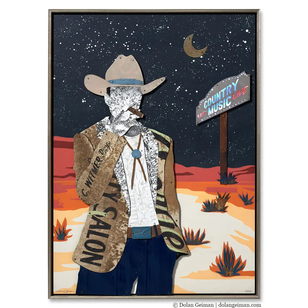 After The Show Original Metal Wall Sculpture 1
