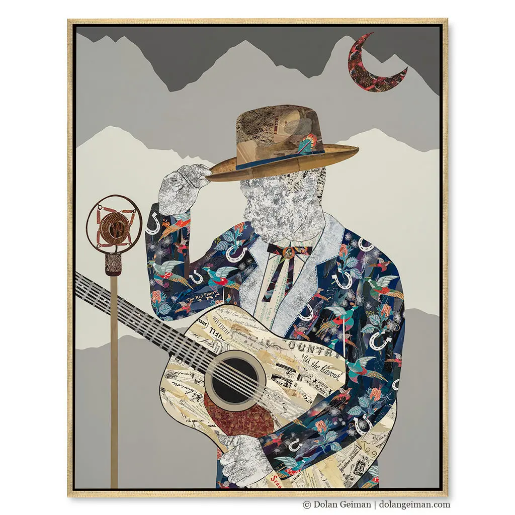 American Roots Canvas Print With Float Frame 1