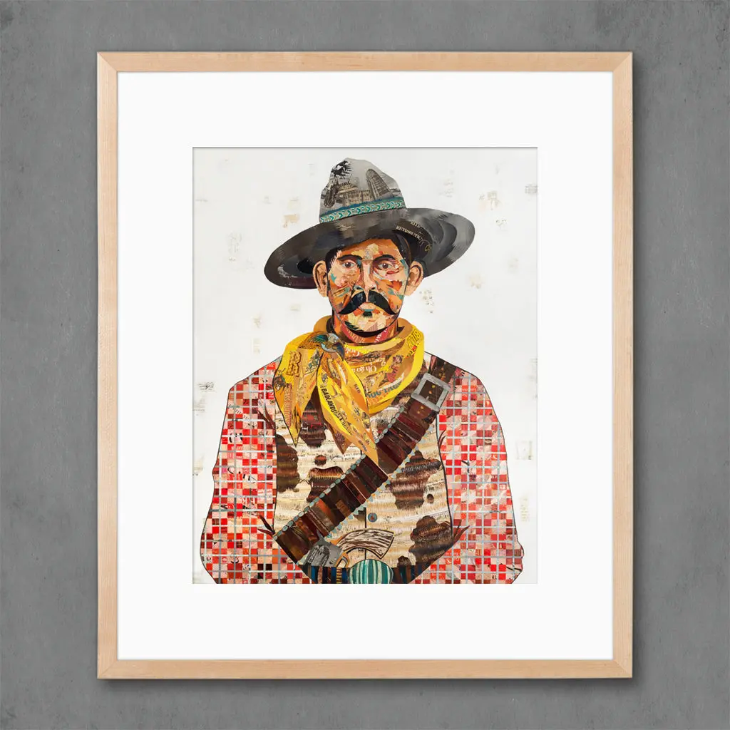 American Heritage Cowboy Red Edition Limited Art Print - Image 5