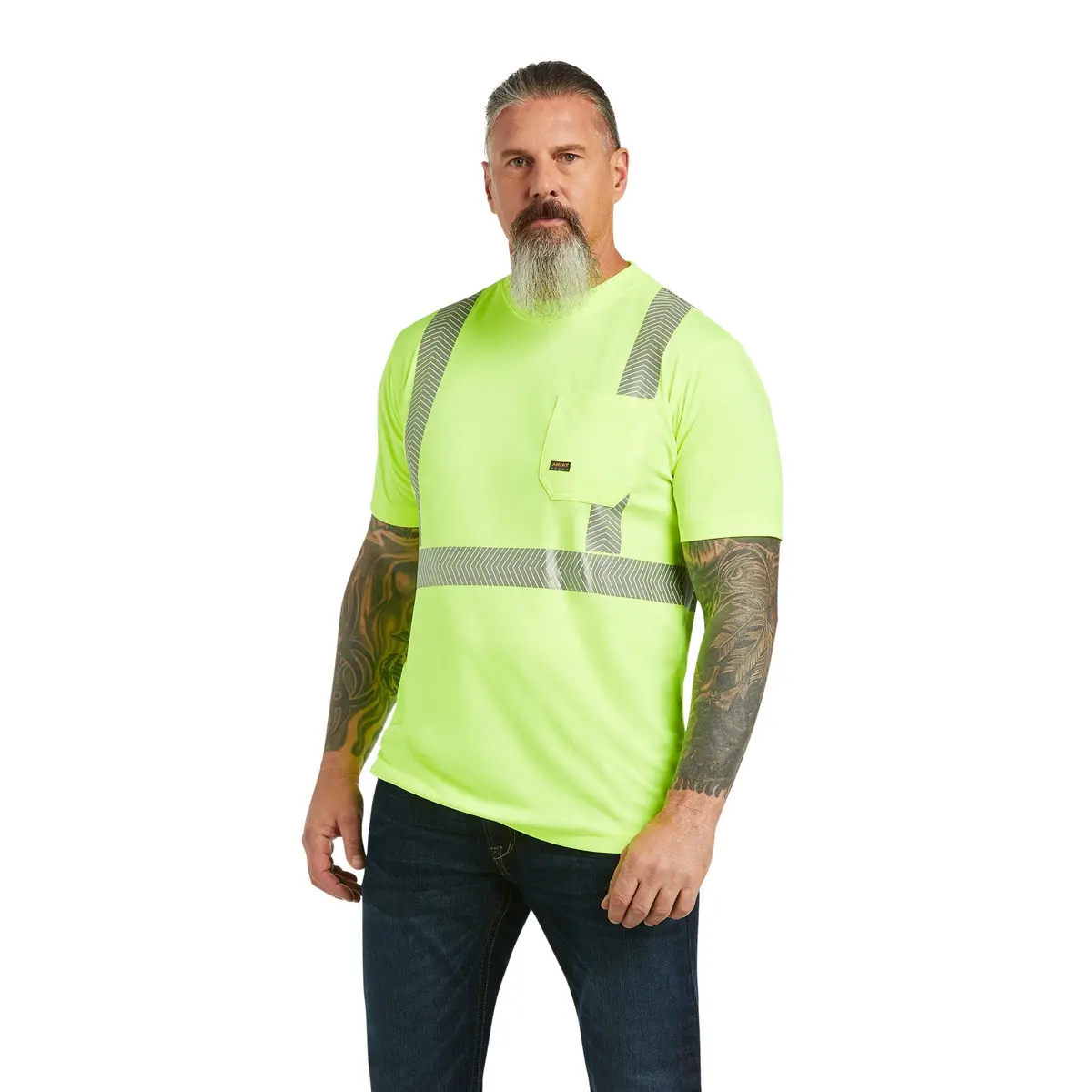 Ariat Rebar Hi Vis Ansi T Shirt 1