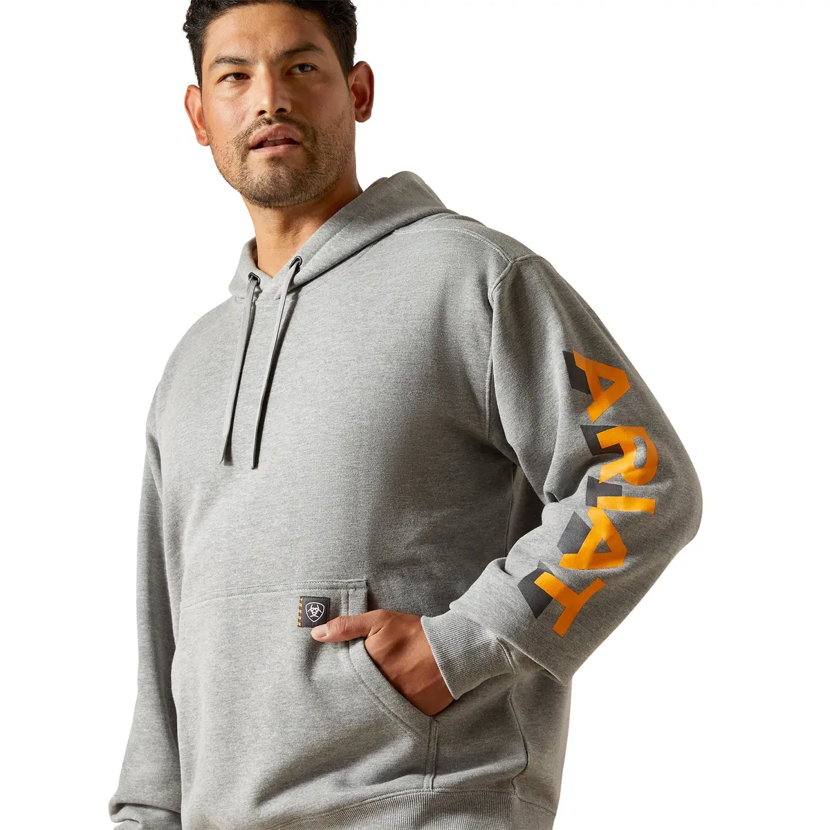 Ariat Rebar Lightweight Hoodie with Embroidered Logo
