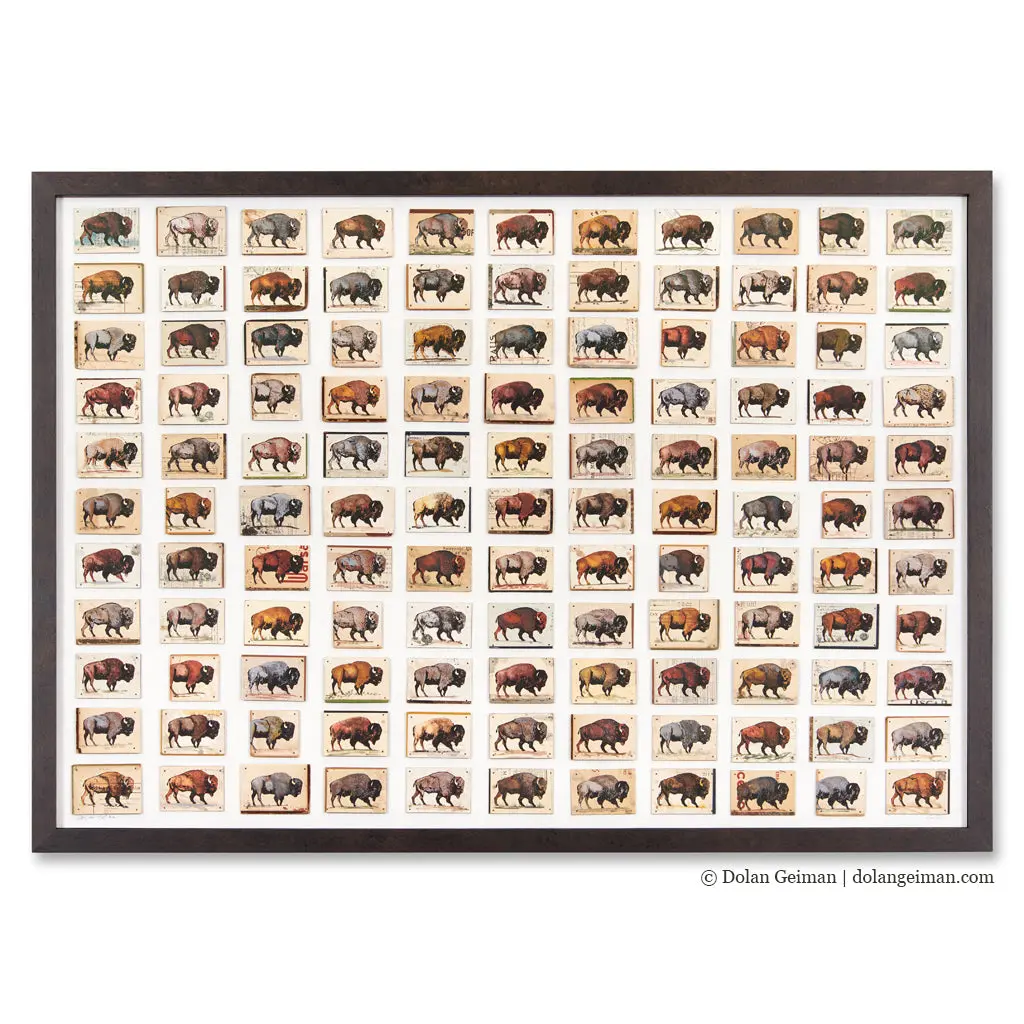 As Far As The Eye Can See Original Mixed Media Wall Art 1
