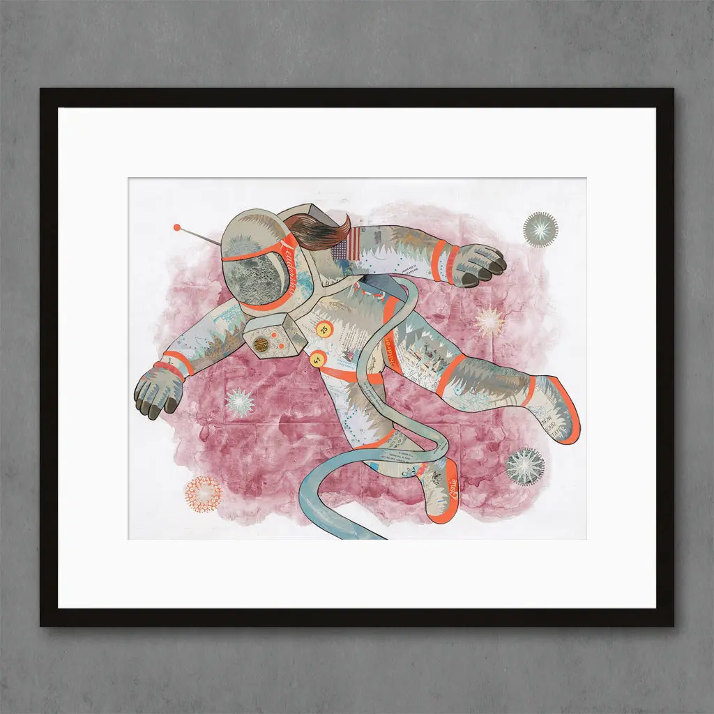 Spacegirl Limited Edition Paper Print 1