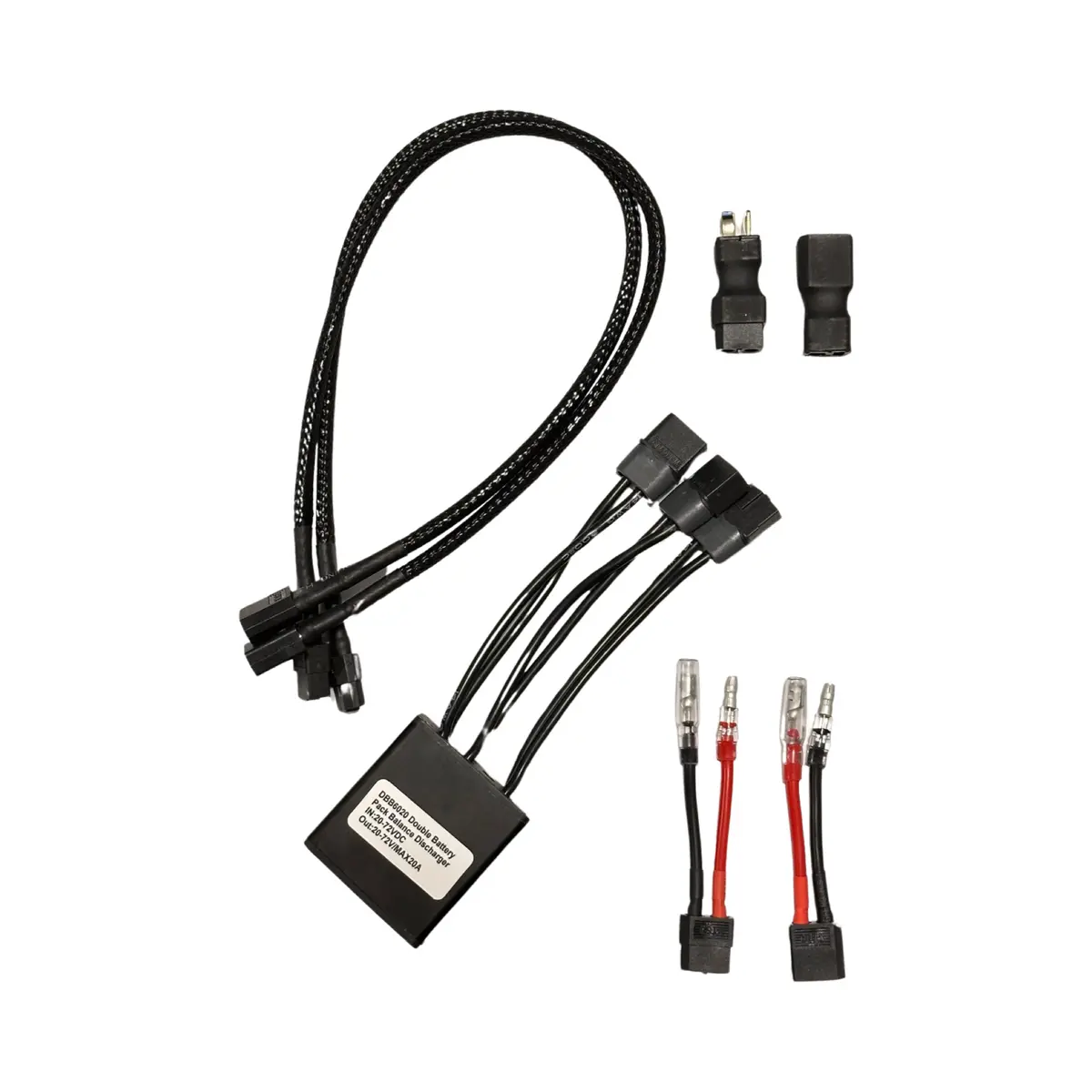 20A Universal Dual Battery Balancer Kit (Bullet, T-Plug, Xt60) 1
