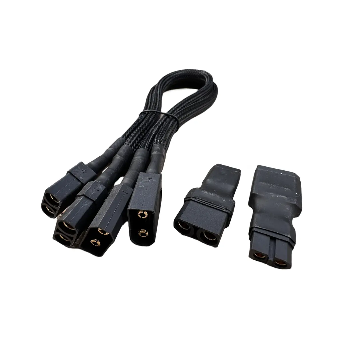 Premier (10Awg) Xt90 Extension Cables With Xt60-Xt90 Adapters 1