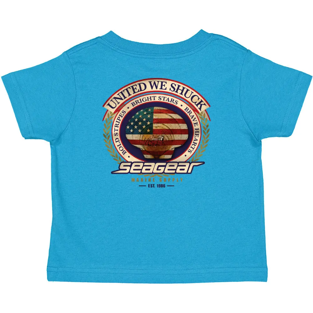 Sea Gear Kids 'United We Shuck' Short-Sleeve Top