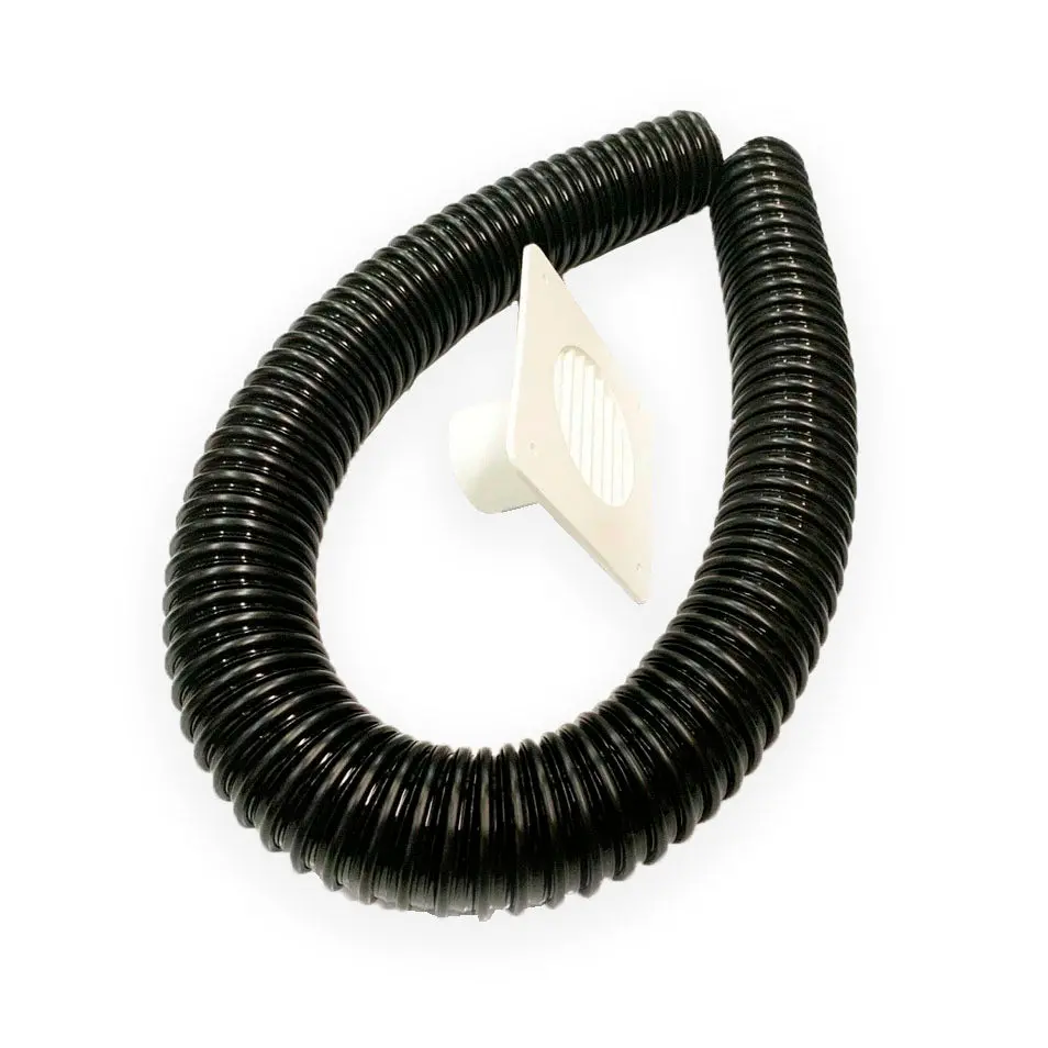 Battery Box Vent System - Louver Cover With Cone Plate & Hose - Rvs Camper Trailer 1