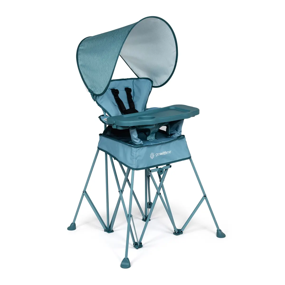 Uplift Deluxe Portable High Chair With Canopy 1