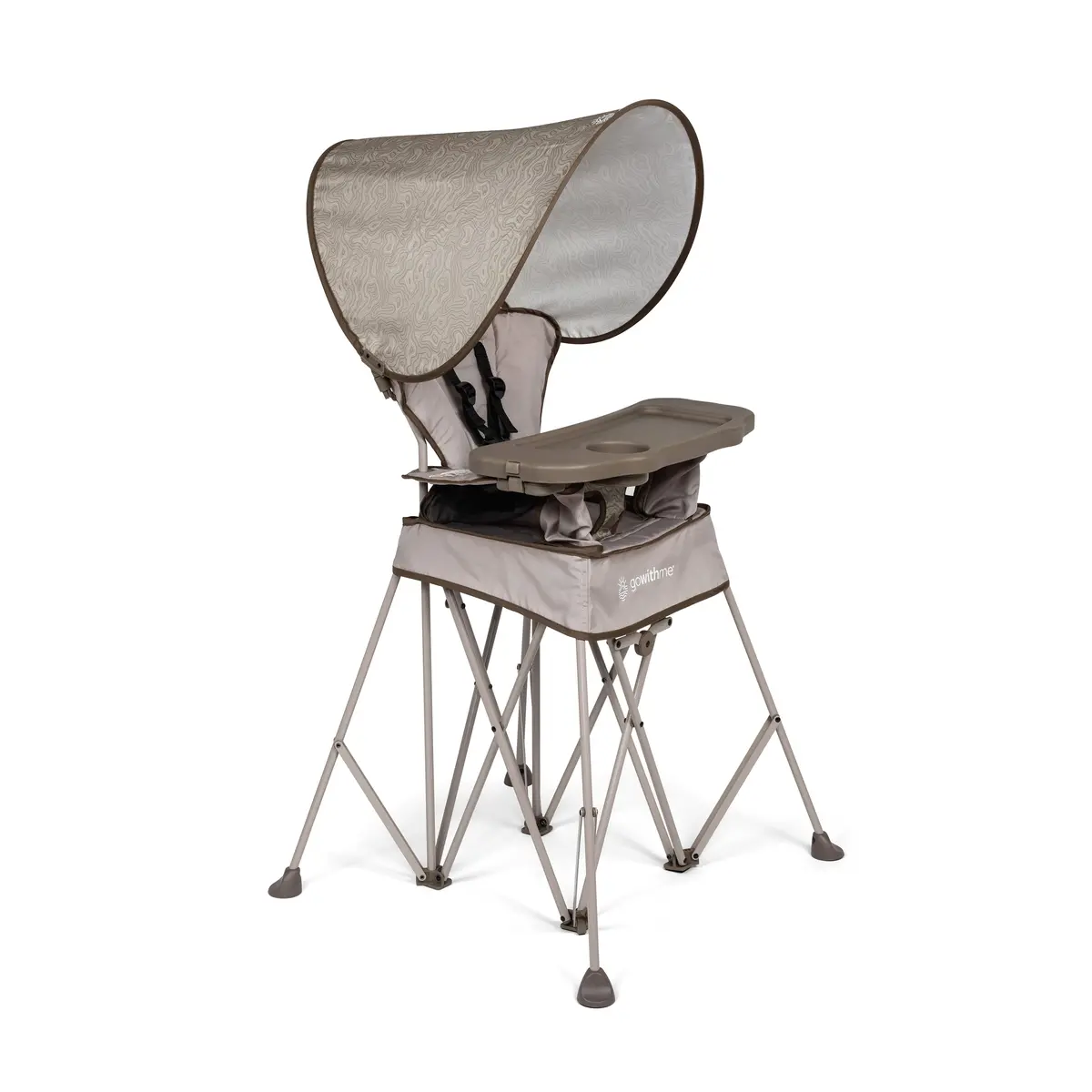 Uplift Deluxe Portable High Chair With Canopy 1
