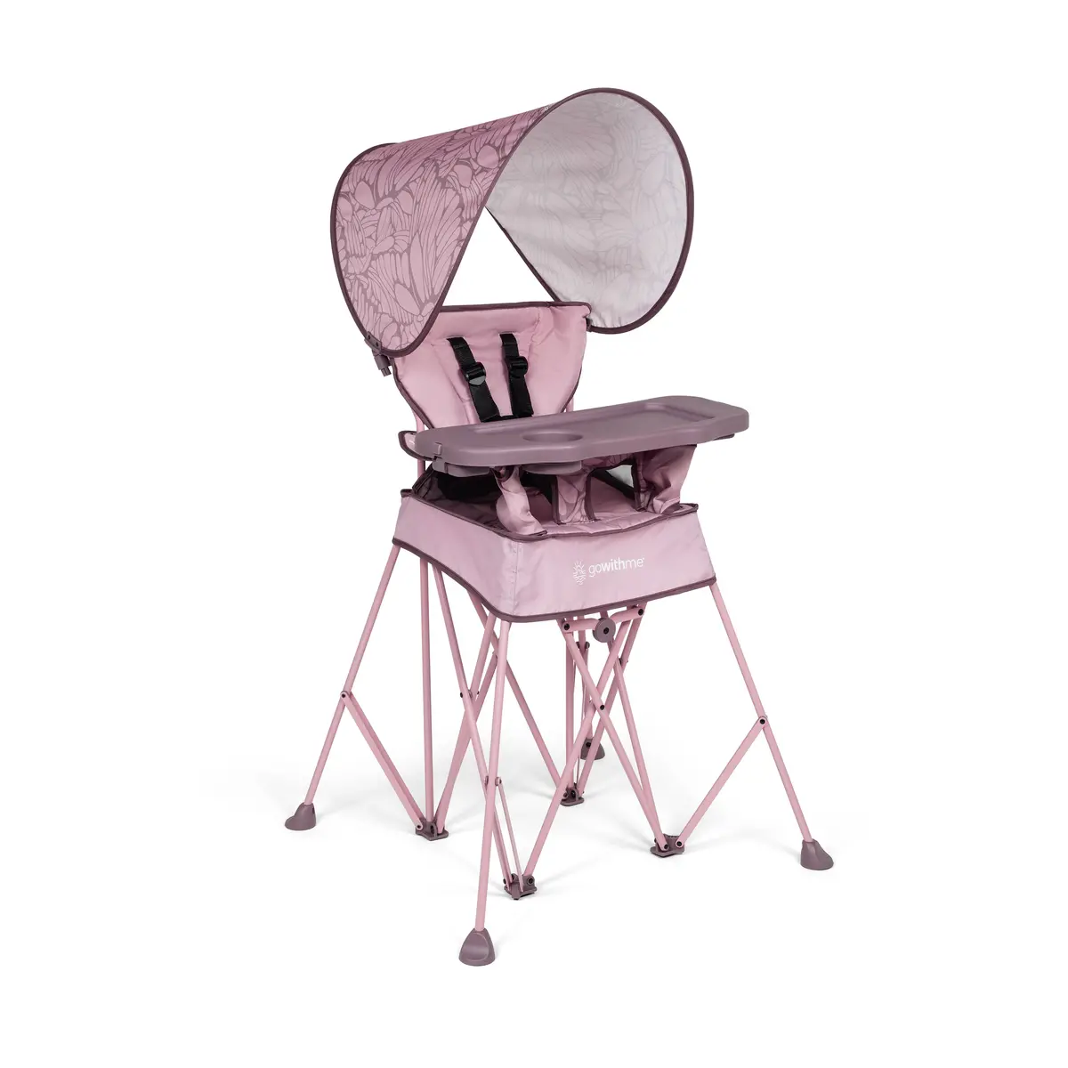 Uplift Deluxe Portable High Chair With Canopy 1
