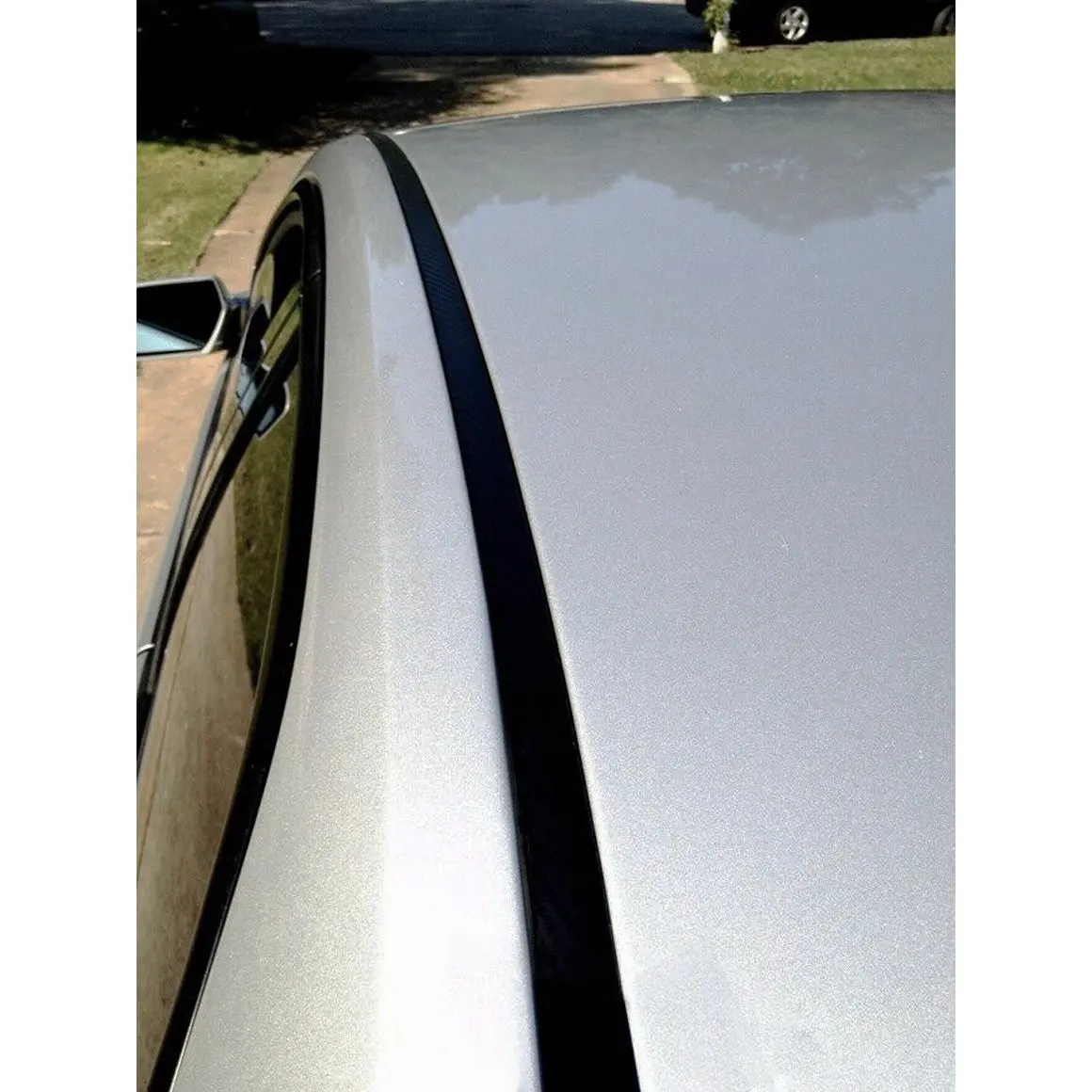 2021-2023 Hyundai Elantra Black Roof Top Trim Molding Kit 1