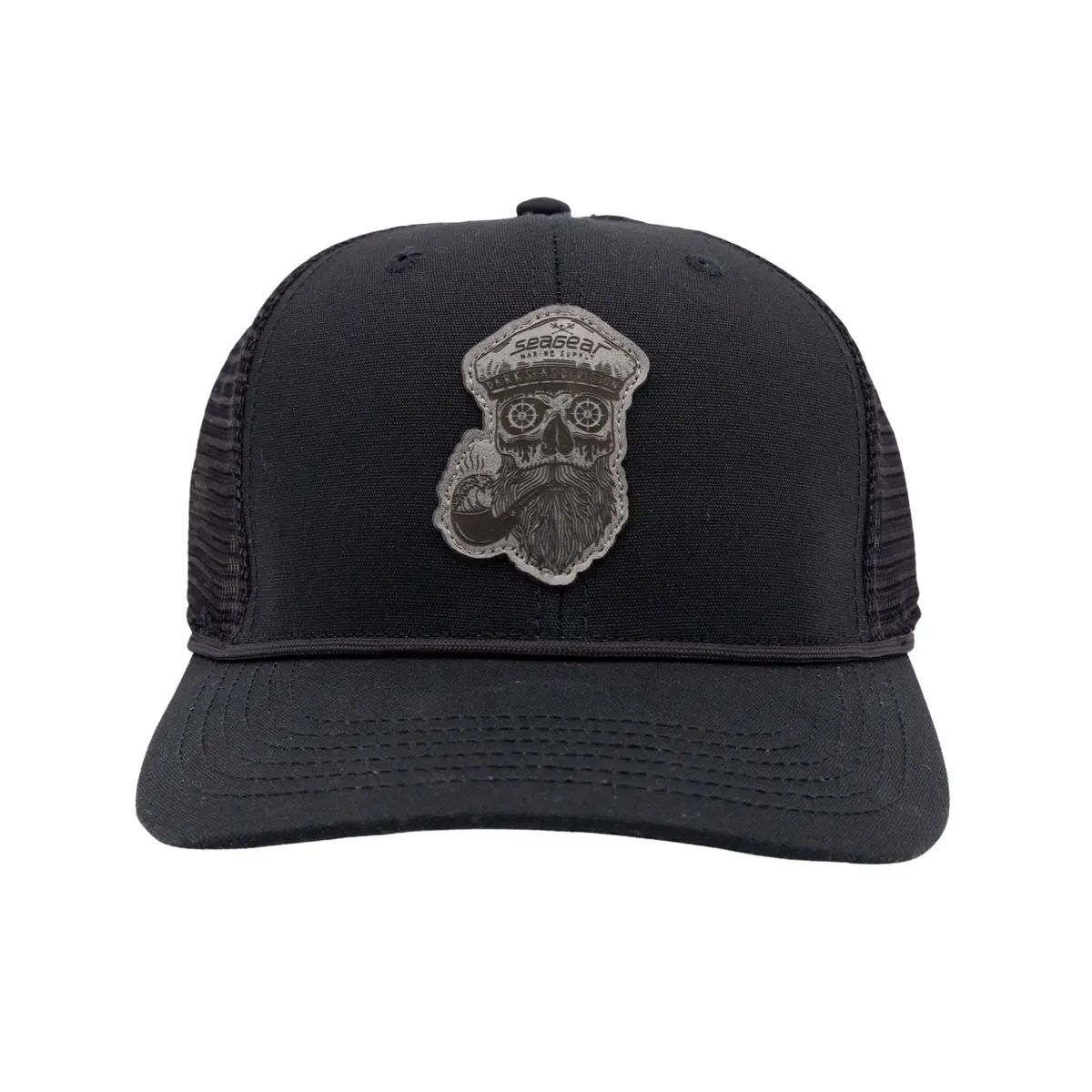 Sea Gear - The Captain Leather Patch Hat 1