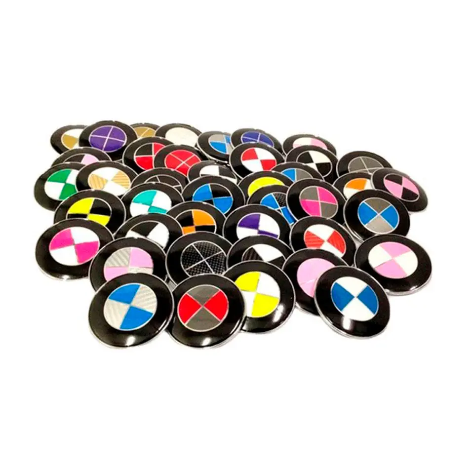 Emblem Cover Badge Roundel Decal For Use On Bmw Vehicles 1