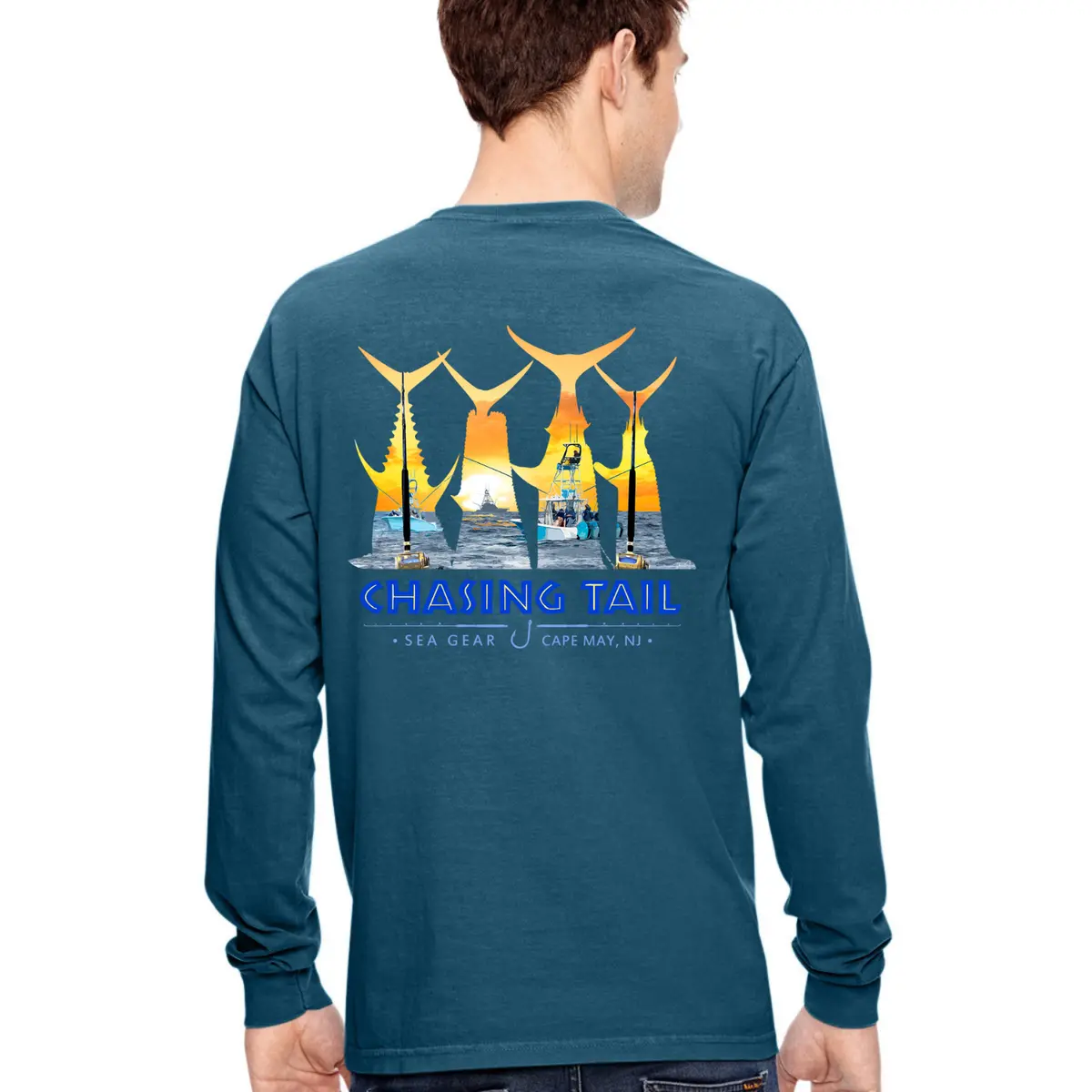 Sea Gear Chasing Tail Performance Long Sleeve Shirt