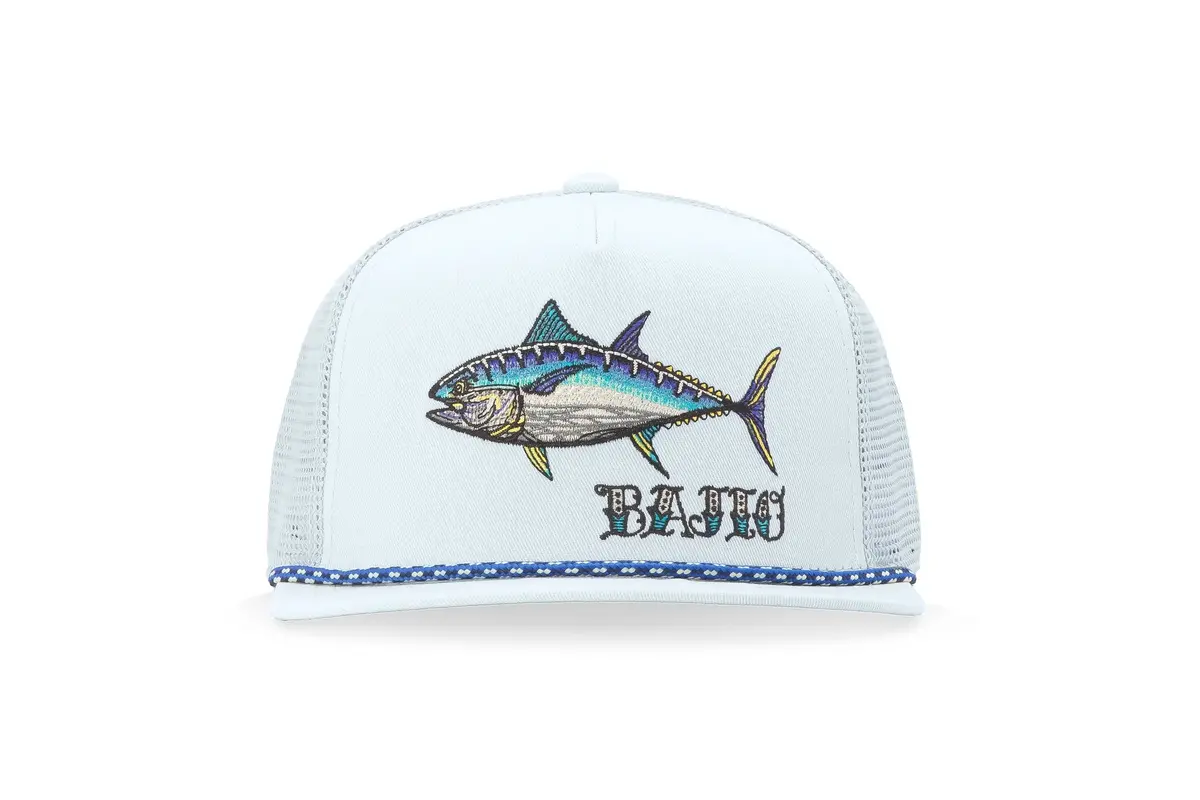 Bajio Bluefin Tuna Flat Brim Trucker 1