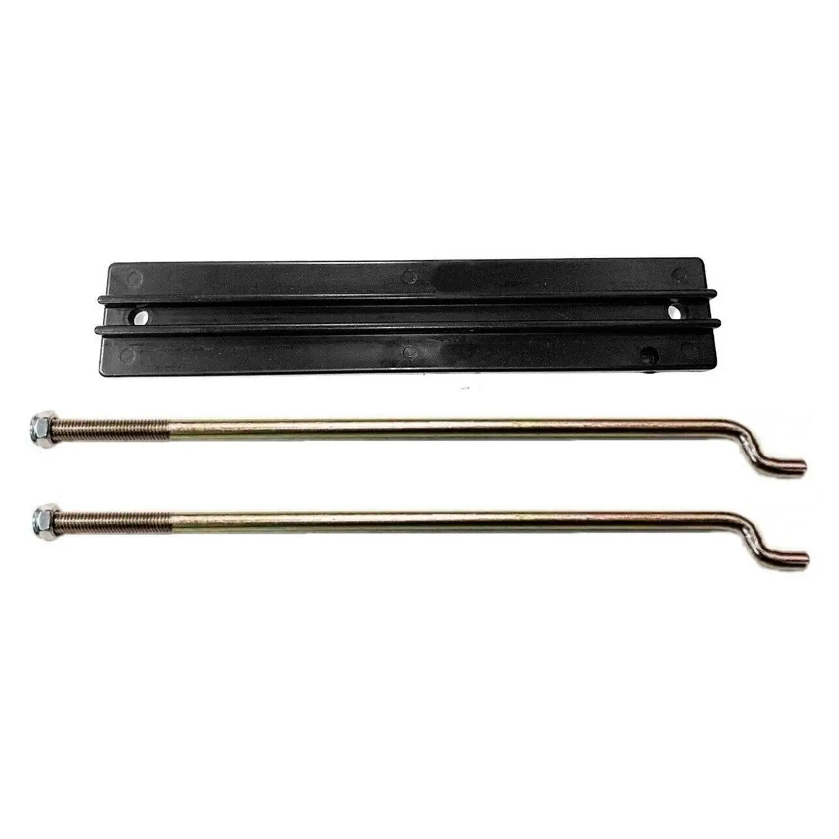 Battery Hold Down Plate And Rods For Club Car 36V 48V # 101090801, 1013683 1