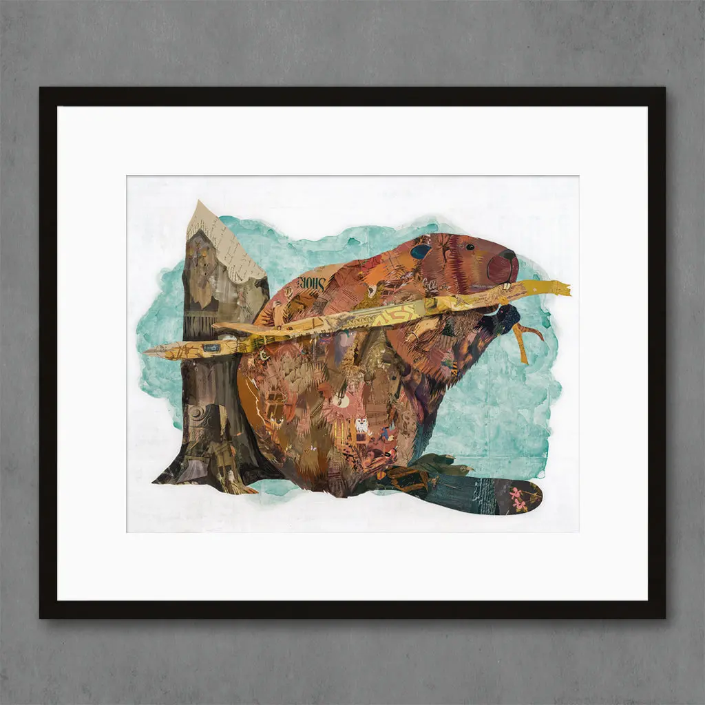 Beaver Limited Edition Paper Print 1