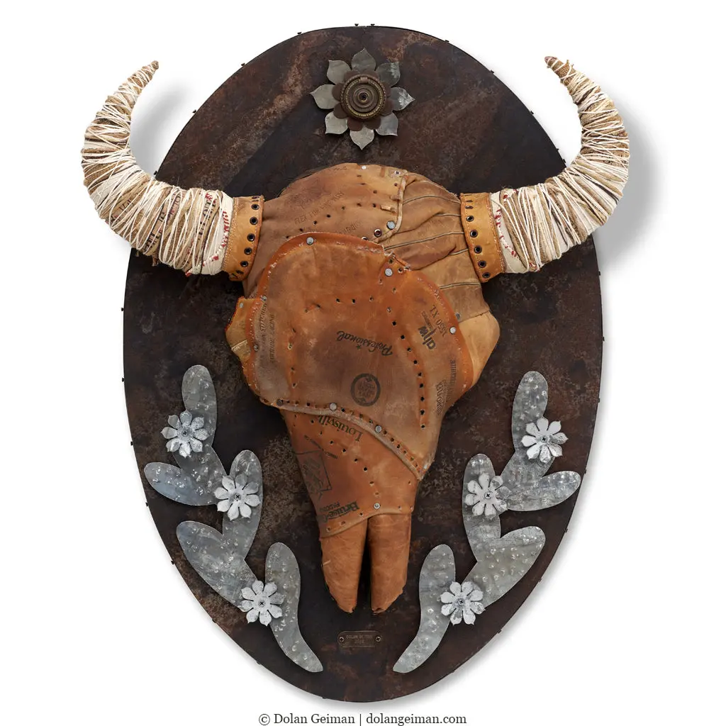 Special Order Black Forest (Bison) Original Faux Taxidermy Sculpture 1
