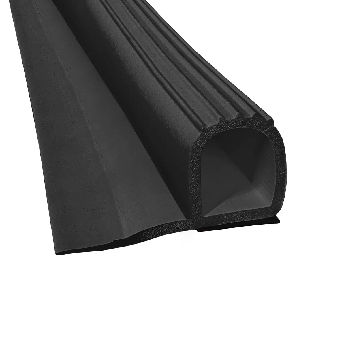 1" P-Seal Black Epdm Heavy Duty Adhesive Rv Slide Out 2.5"W X 1"H 1