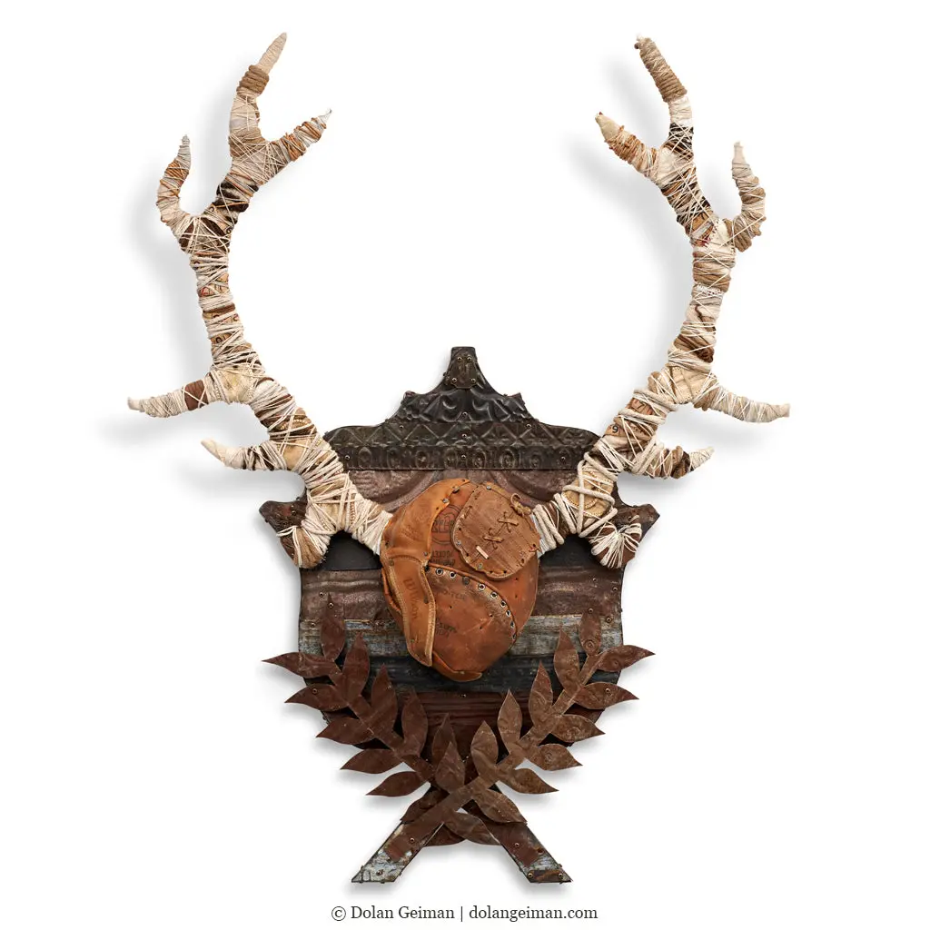 Special Order Black Forest (Stag) Original Faux Taxidermy Sculpture 1