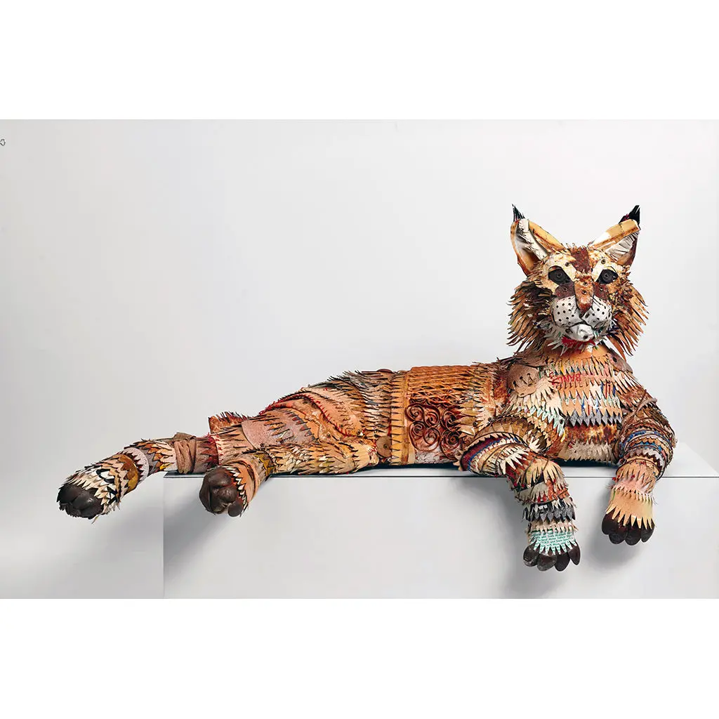 Custom Bobcat Original 3D Sculpture 1