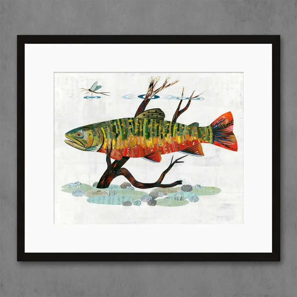 Brook Trout Limited Edition Paper Print 1