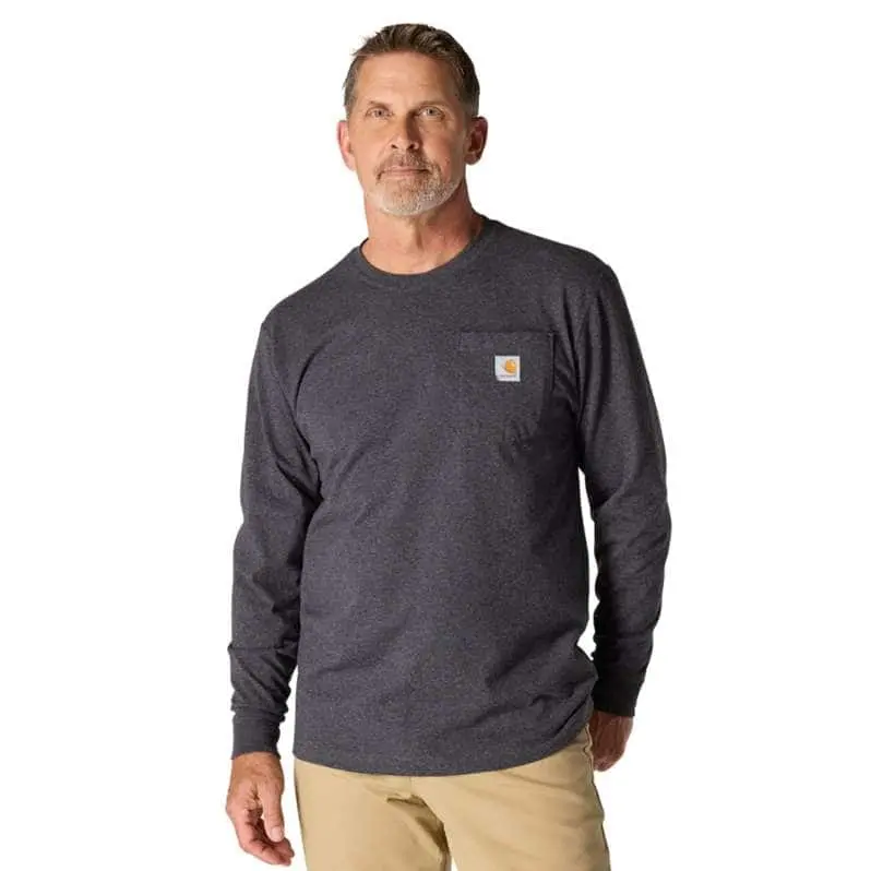Carhartt Loose Fit Heavyweight Long-Sleeve Hunt Graphic T-Shirt 1