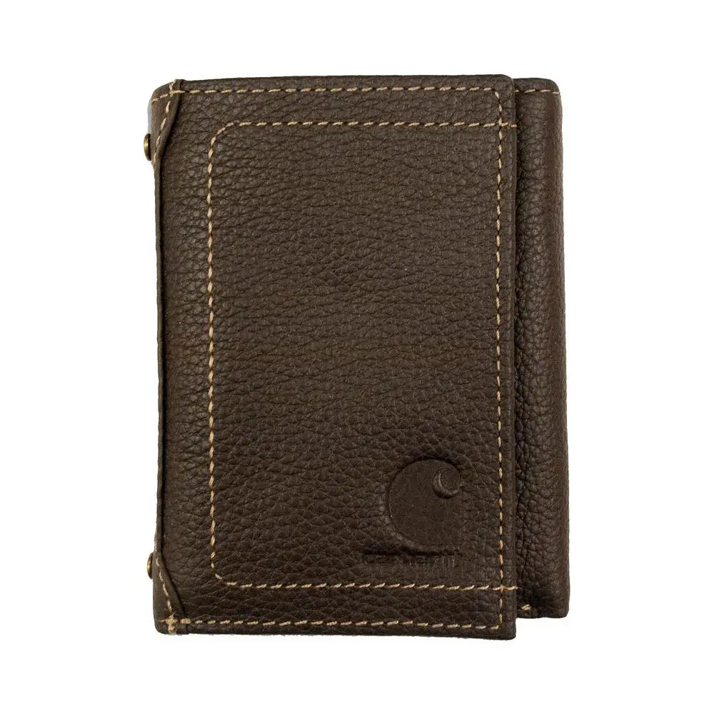 Carhartt Pebble Leather Trifold Wallet 1
