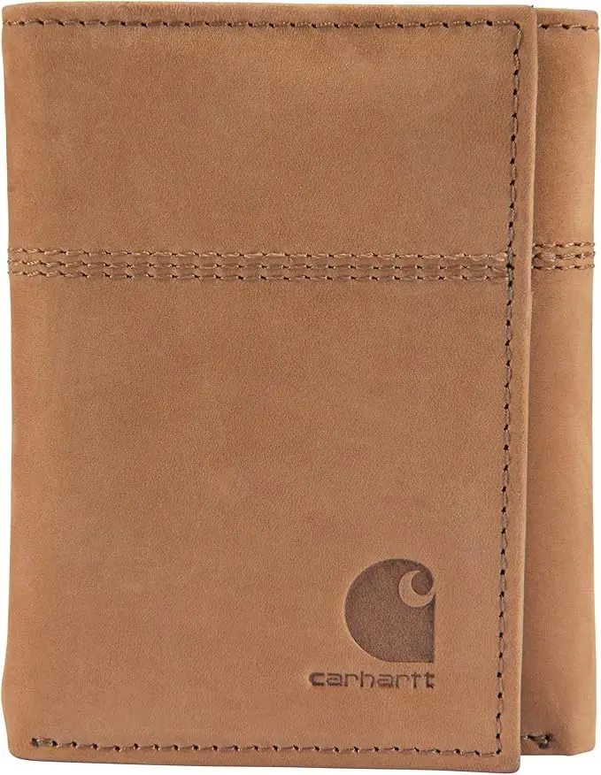 Carhartt Saddle Leather Bifold Wallet 1