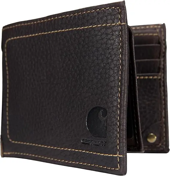 Carhartt Pebble Leather Passcase Wallet 1