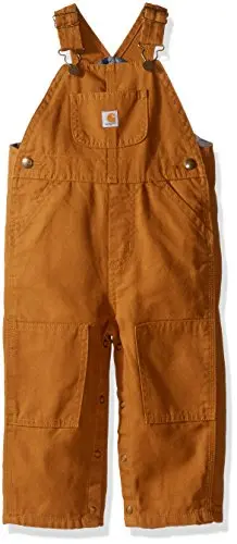 Carhartt Canvas Flannel Lined Bibs Infant 1