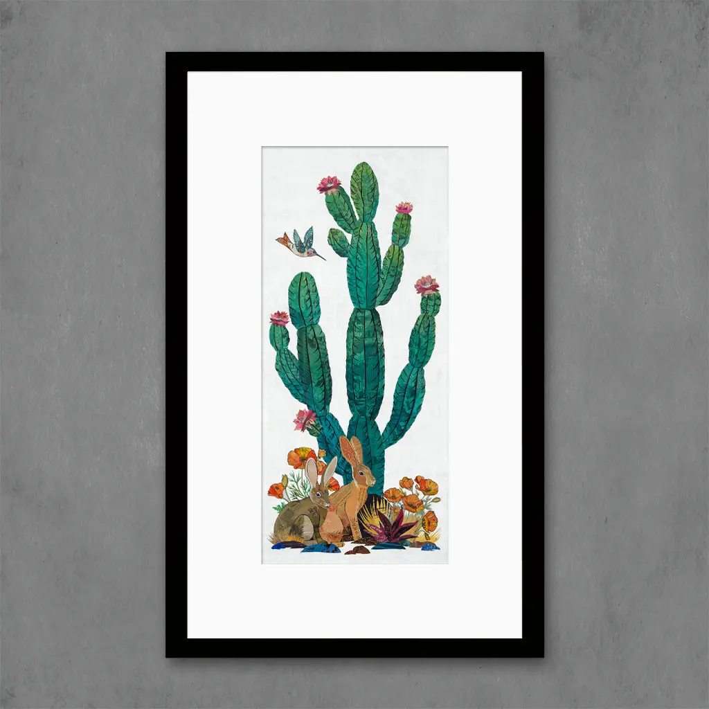 Cactus Country (Jackrabbits) Limited Edition Paper Print 5