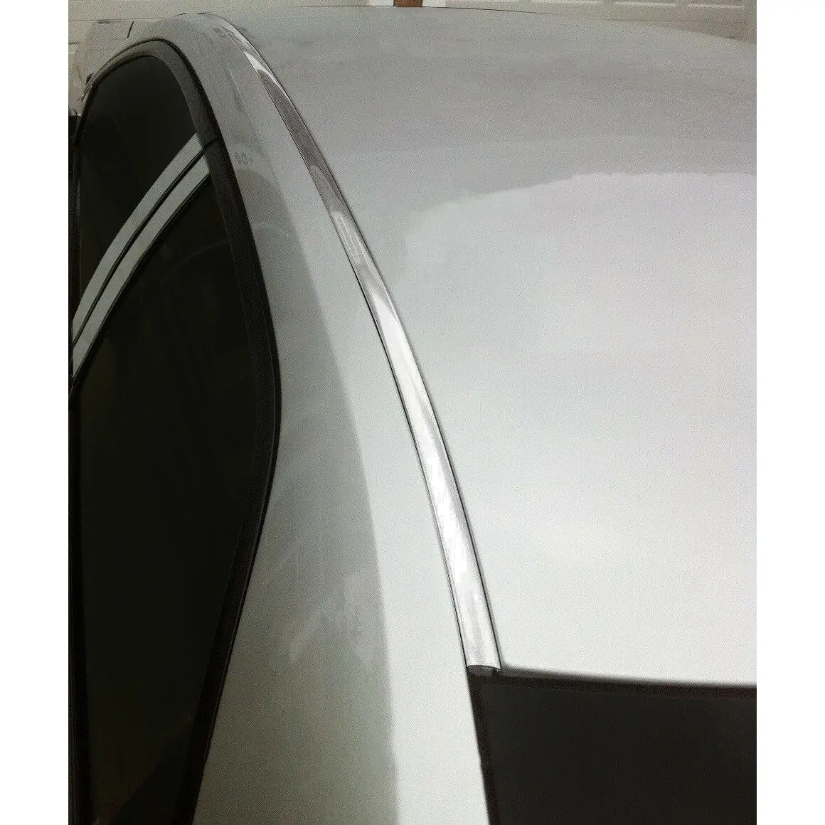 2017-2020 Hyundai Elantra Chrome Roof Top Trim Molding Kit 1