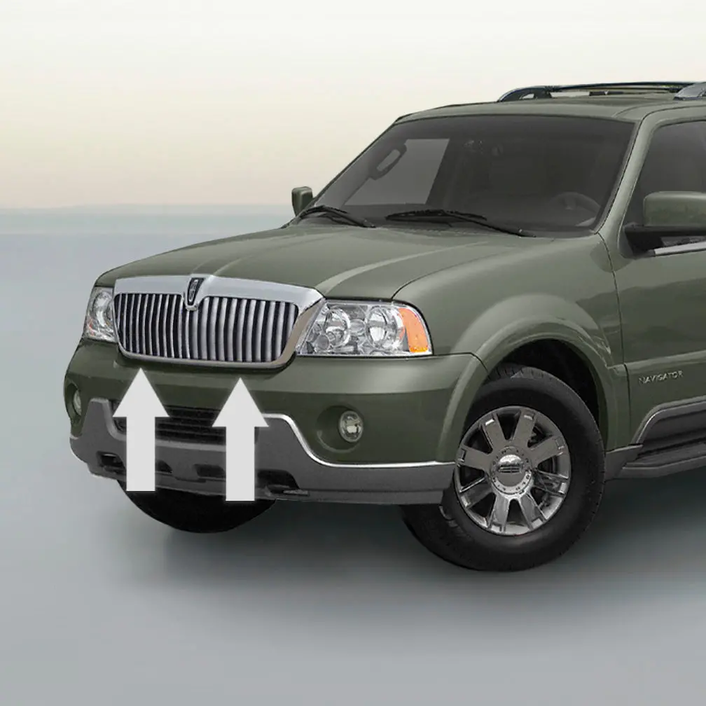 1998-2004 Lincoln Navigator Chrome Grille Trim Molding 1