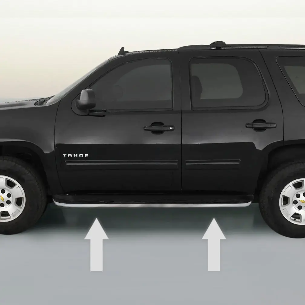 2007-2014 Chevy Tahoe / Suburban Chrome Running Board Trim Molding 1
