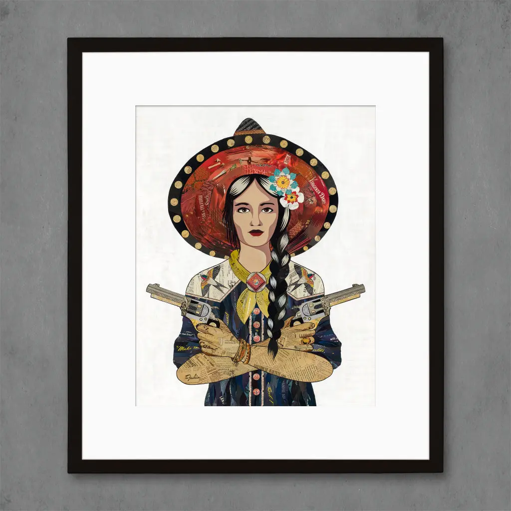 Canyon Creek Angel (Navy) Limited Edition Paper Print 4