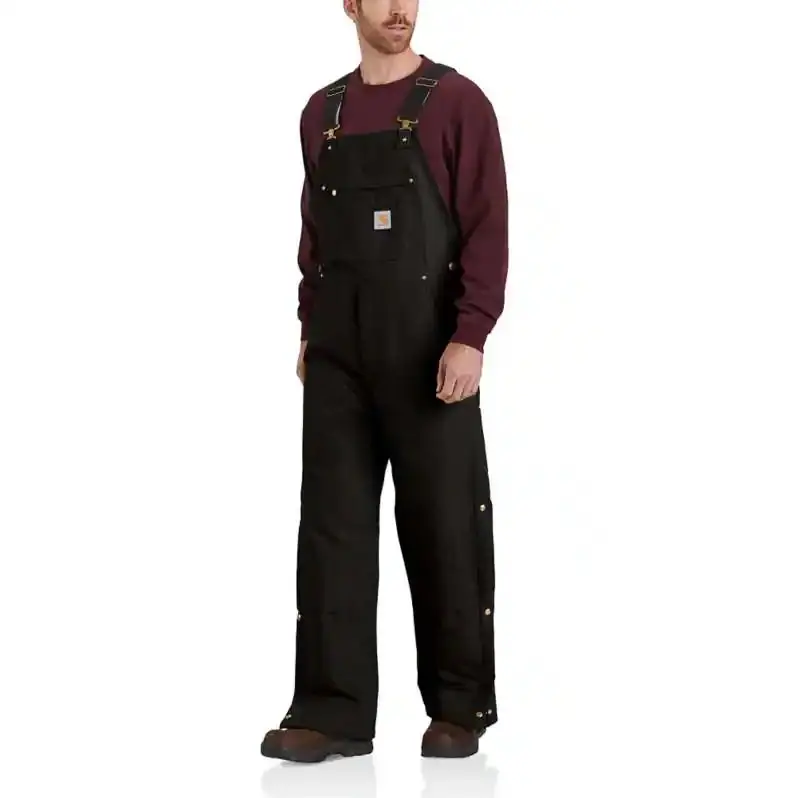Carhartt 106672 Firm Duck Insulated Bib Overalls 1