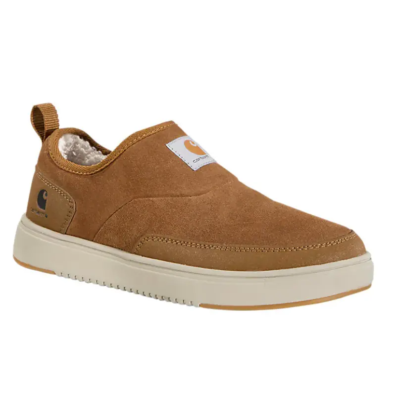 Carhartt Womens Detroit Lined Slip On Brown Suede 1
