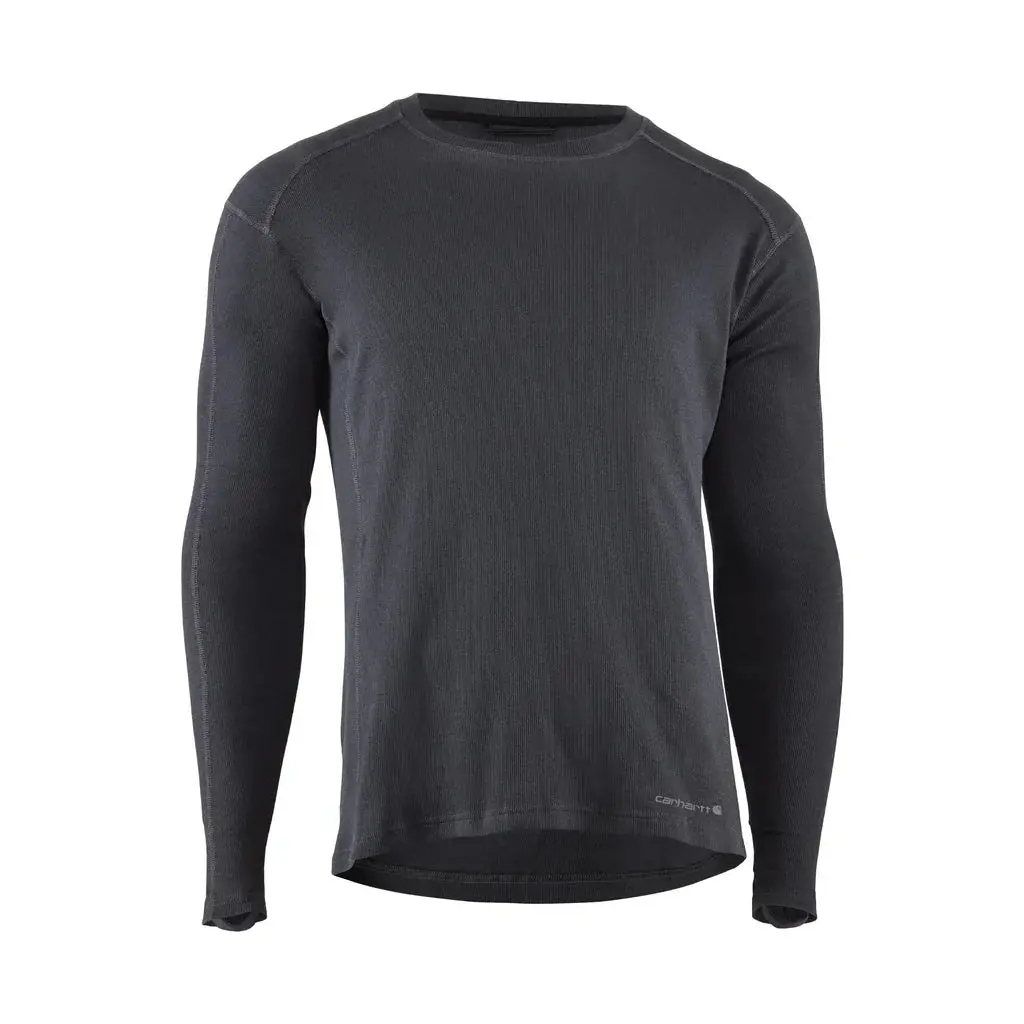 Carhartt® Midweight Stretch Cotton Rib Base Layer Crewneck Um0269m 1