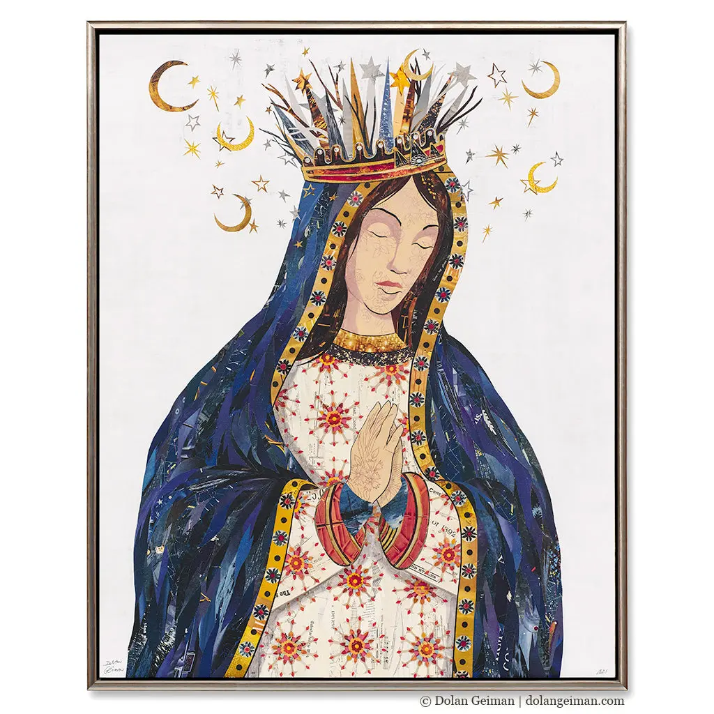 Celestial Queen Canvas Print With Float Frame 1