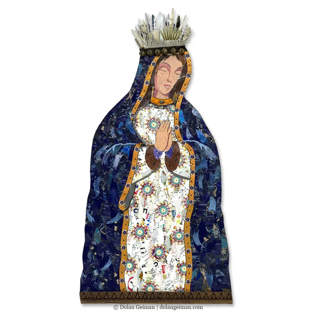 Celestial Queen Original Metal Wall Sculpture 1