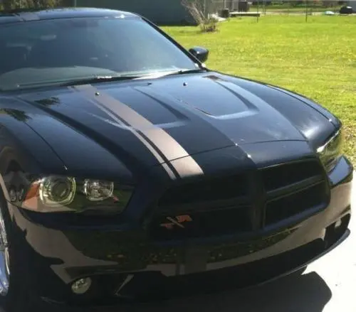 Dodge Charger 6" Offset Racing Stripe Kit 3