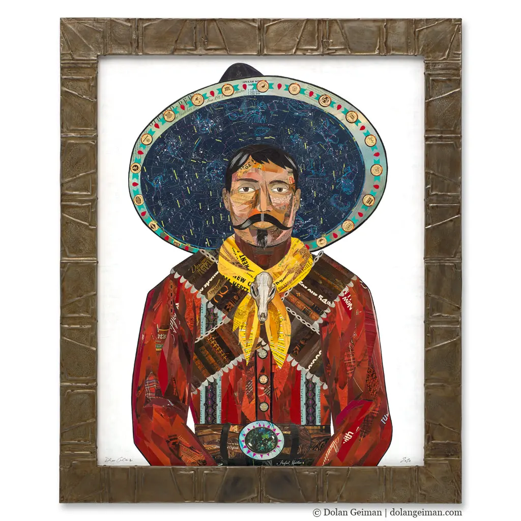 Charro (Constellation) Original Paper Collage 1