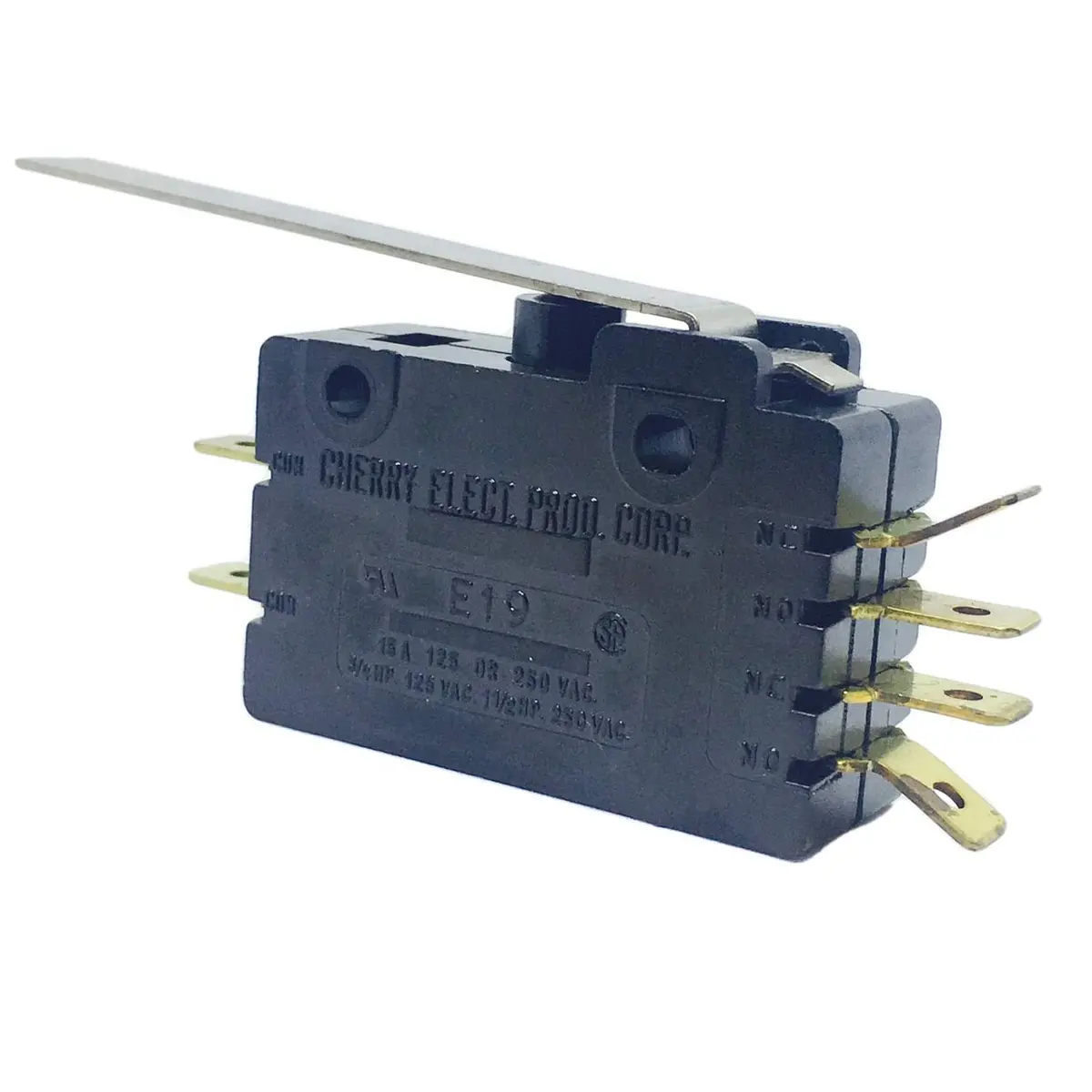 Cherry 0E1900h0 Micro Switch Hinge Lever Dpdt 15A 250V 0E19-00H0 1