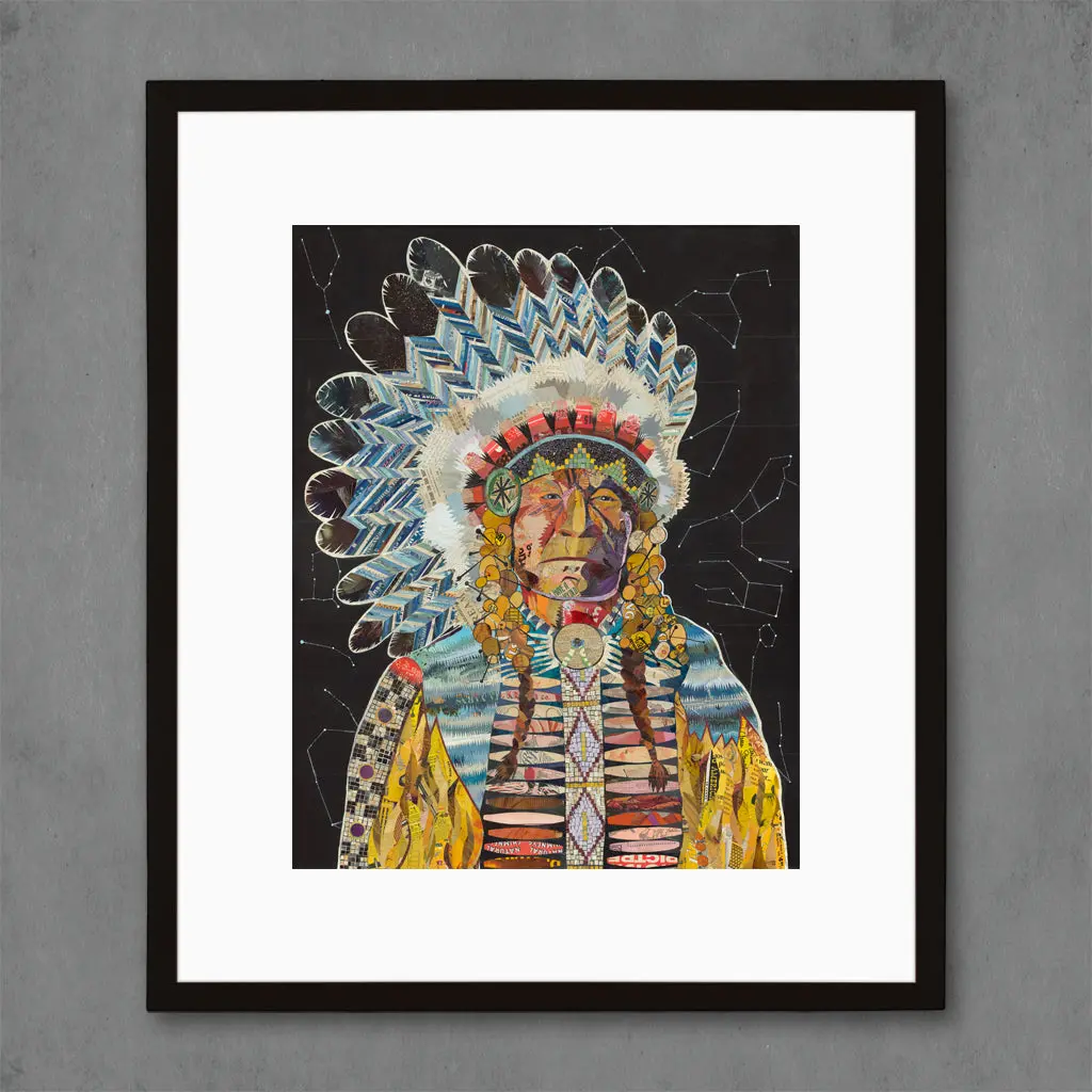 American Heritage Chief (Constellation) Limited Edition Paper Print 2