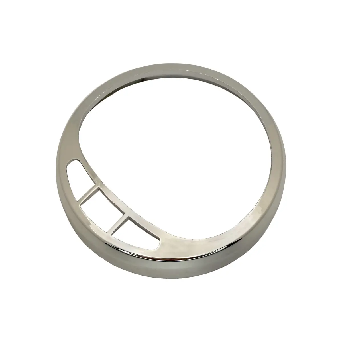 Chrome Bezel For Mercury Mercruiser Tachometer Mercmonitor, 88Mm Sc1000 - 8590743 1