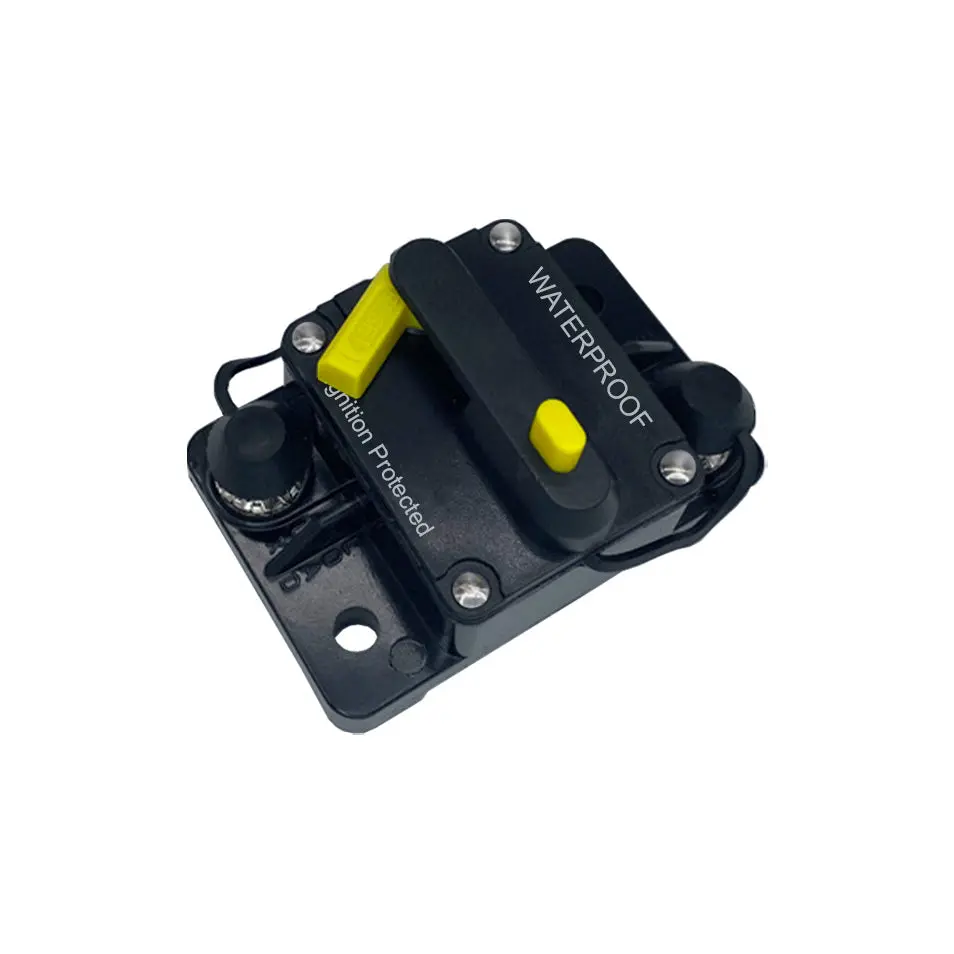 30A-300A Circuit Breaker Dc 12V-48V With Manual Reset, Waterproof, Fuse Inverter For Auto, Car, Trailer, Truck, Rv, Marine, Boat, Audio, Current Overload Protection 1