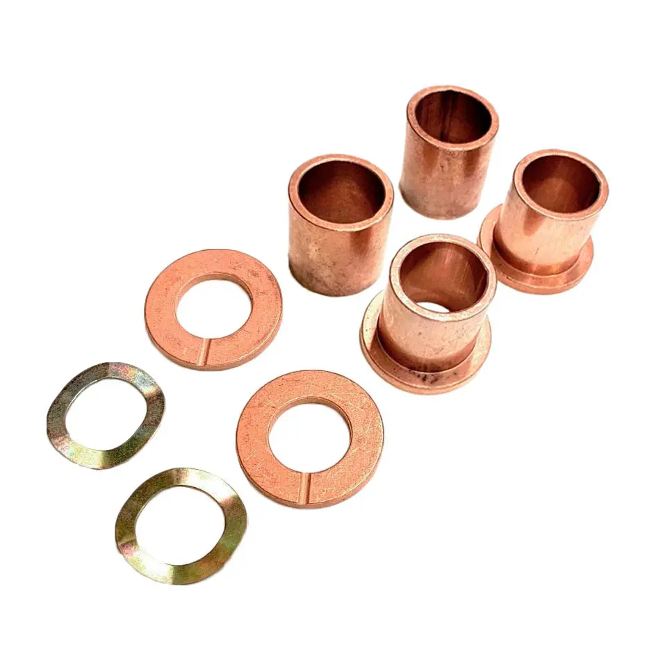 Club Car Ds Golf Cart King Pin / Spindle Bronze Bushing Kit Fits 1981-Up Models 1