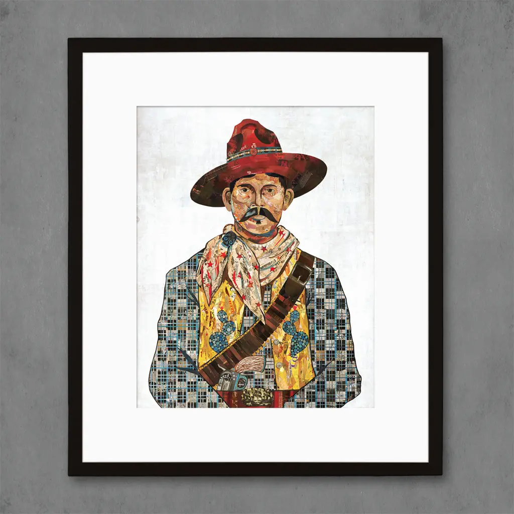 American Heritage Cowboy (Cactus) Limited Edition Paper Print 7