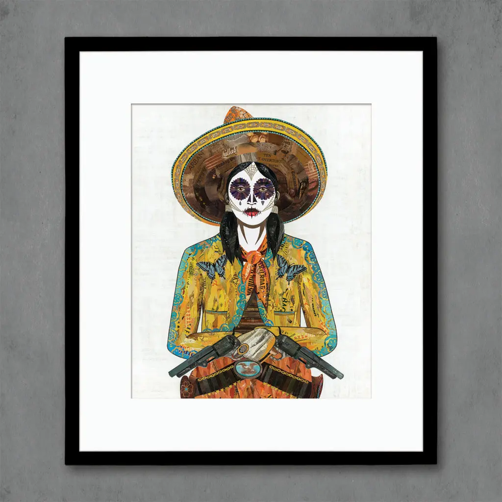 Cowgirl (Butterflies) Limited Edition Paper Print 7
